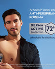 Nivea Men Deodorant - Nivea Men Erkek Roll-on Deodorant Black & White Invisible Original 50 ml - Long Lasting - view 3