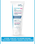 ducray dexyane med eczema relief cream 100ml, ducray dexyane med packaging front view, ducray dexyane med cream texture Ducray Dexyane Med - Eczema Relief Cream | 3.4 Fl Oz Ducray Dexyane Med - Eczema Relief Cream | 3.4 Fl Oz ducray, eczema-relief, sensitive-skin, skin-care, dry-skin, repairs-skin-barrier, moisturizer, eczema-treatment, ai-generated, atopic-dermatitis