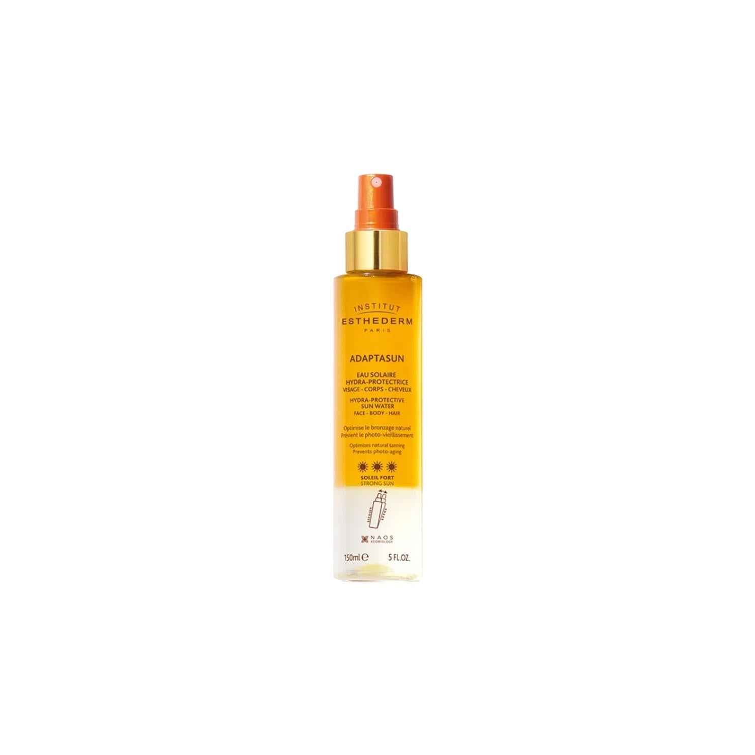 Esthederm Adaptasun Hydra Protective Sun Water - Hydrating Sun Protection for Healthy Skin Esthederm Adaptasun Hydra Protective Sun Water - Hydrating Sunscreen Sunscreen Water, Hydrating Sun Protection, Sun Care Products, Skin Hydration, Protective Sun Care, Esthederm, Adaptasun, Hydra Protective, Water-based Sunscreen, Non-Greasy Sunscreen, Daily Sun Protection, Sensitive Skin Sunscreen, Outdoor Sun Care