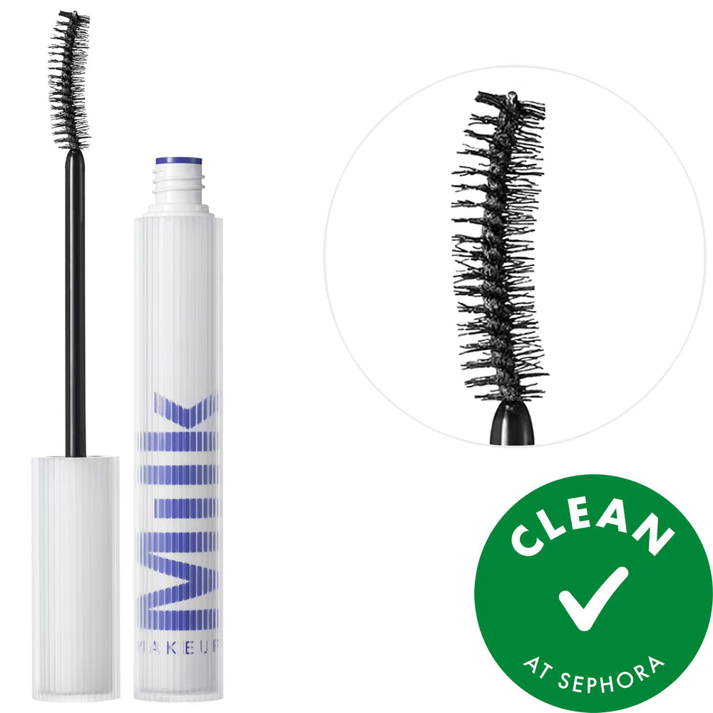 RISE Waterproof Lifting + Lengthening Mascara - Vegan, Smudgeproof, Clean Beauty RISE Waterproof Mascara - Vegan, Smudgeproof & Lengthening waterproof mascara, lengthening mascara, vegan cosmetics, smudgeproof makeup, clean beauty products, cruelty-free, gluten-free, recyclable packaging, lash lift, volumizing mascara, long-lasting eye makeup, active lifestyle beauty, natural beauty products