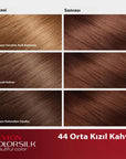 Revlon ColorSilk Beautiful Color Hair Dye 44 Medium Reddish Brown