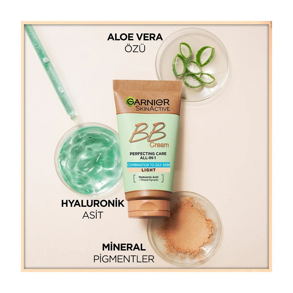 Garnier Hyaluronic Aloe BB Cream for Oily Skin Light 40ml