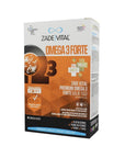 Zade Vital Omega-3 Fish Oil Supplement, 1200mg - Halal & Kosher Certified, 40 Softgels - image 6