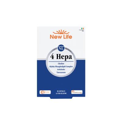 New Life 4 Hepa: Liver Support Supplement - Silibin Phospholipid Complex, Choline, Artichoke & Dandelion for Liver Health & Detox New Life 4 Hepa: Liver Support Supplement | Liver Health & Detox liver support supplement, silibin phospholipid complex, choline supplement, artichoke extract, dandelion root extract, liver health, detox supplement, herbal liver cleanse, liver health supplement, liver cleanse, herbal supplement, dietary supplement, liver detox, milk thistle, artichoke leaf, dandelion root, softge