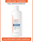 Ducray Anaphase+ Anti-Hair Loss Shampoo - Strengthens Hair, Biodegradable Formula - 13.53 fl oz - Shampoo