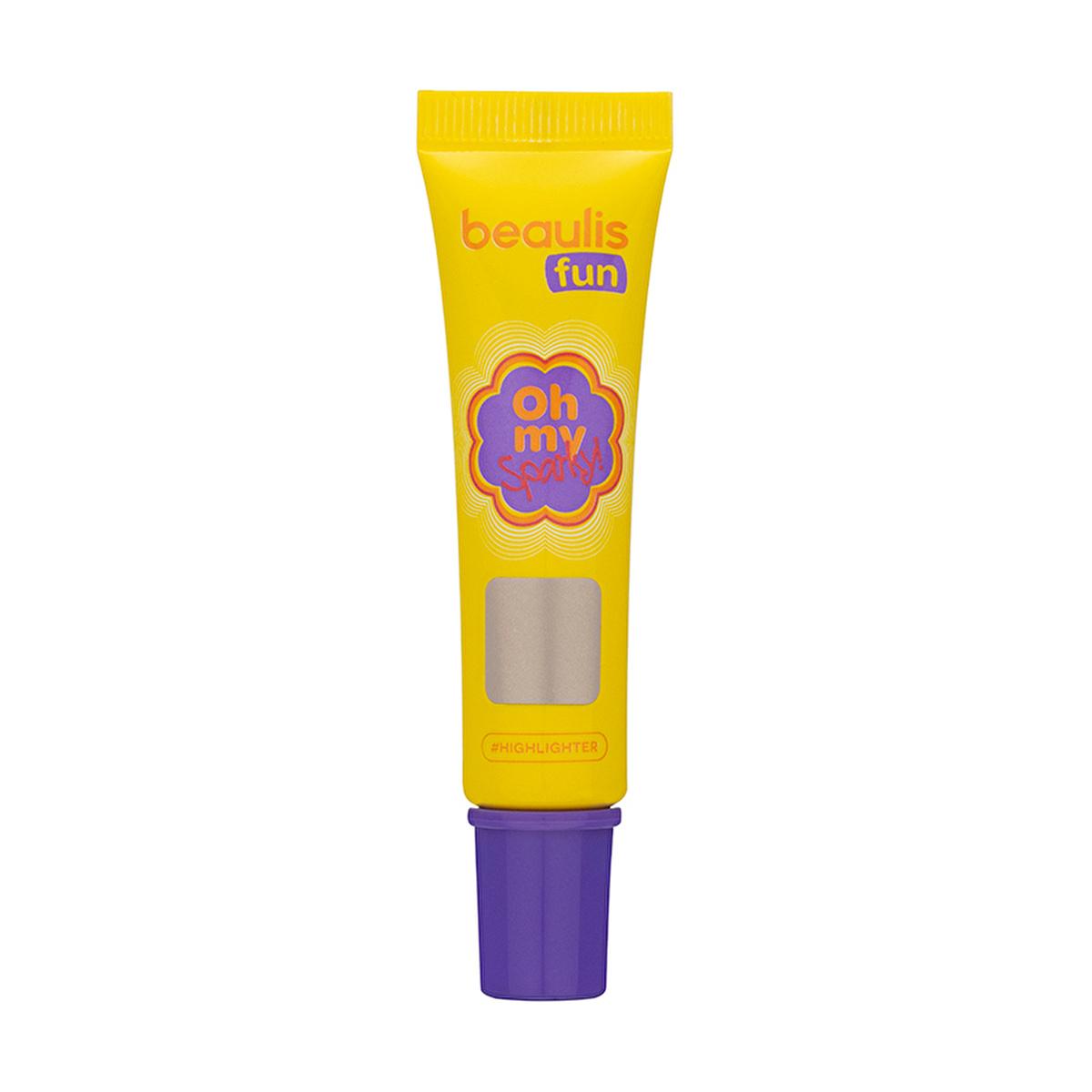 Beaulis Liquid Highlighter - Beaulis Fun Oh My Sparky Tüp Aydınlatıcı for Radiant Glow, Easy Makeup Application Beaulis Liquid Highlighter for Radiant Glow liquid highlighter, portable cosmetics, makeup glow, radiant skin, easy makeup application, Beaulis Fun Oh My Sparky, highlighter, cosmetic, beauty, makeup, glow, luminous skin, Pink Harmony, Gold Harmony, Glow Harmony, compact makeup, travel makeup, beauty essentials, makeup must-haves