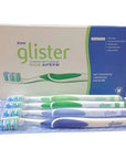 Glister Advanced Toothbrush (4 Brushes) - Diş Fırçaları