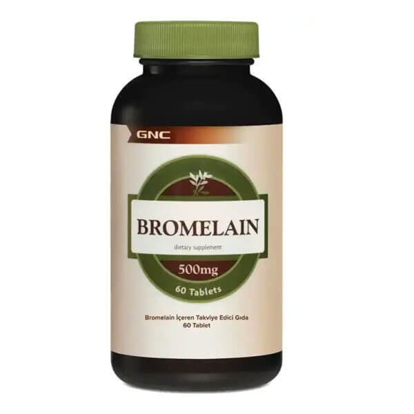 GNC Bromelain Dietary Supplement for Digestion 60 Tablets