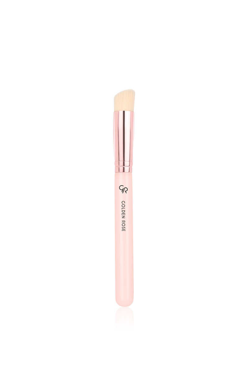 Golden Rose Blending & Contouring Brush for Seamless Definition