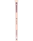 Golden Rose Duo Eyeshadow Brush for Seamless Blending