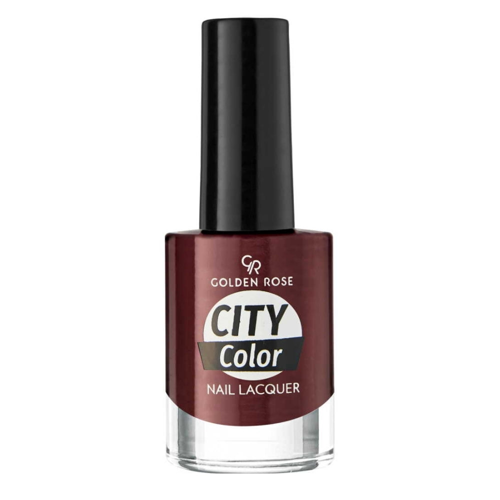 Golden Rose City Color Nail Lacquer Glossy Polish 48