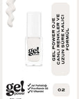 Golden Rose Gel Power Gel-Like Nail Color No:02 10.2ml