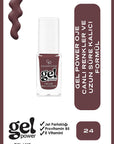 Golden Rose Gel Power Gel-Like Nail Color No:24 10.2ml