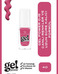 Golden Rose Gel Power Gel-Like Nail Color No:40 10.2ml
