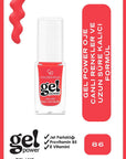 Golden Rose Gel Power Gel-Like Nail Color No:86 10.2ml