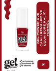 Golden Rose Gel Power Gel-Like Nail Color No:91 10.2ml