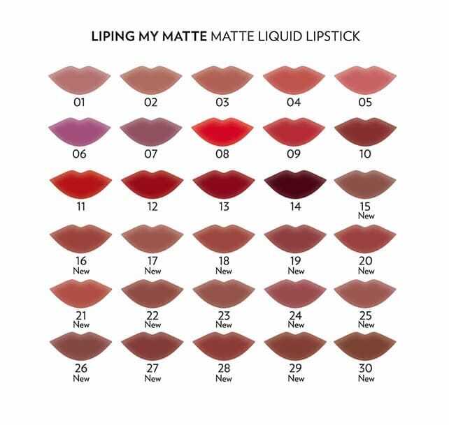 Golden Rose My Matte Liquid Lipstick 08 - Ultra Matte 5ml