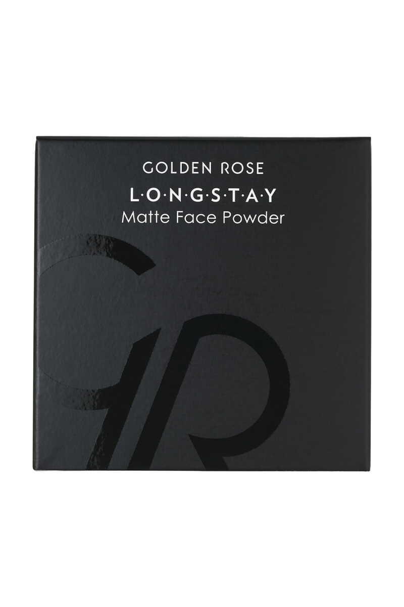 Golden Rose Longstay Matte Face Powder SPF 15 - Shade 07 Wheat, 16H Wear