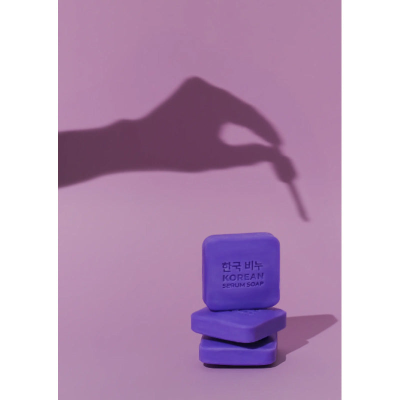 Greenlabel Korean Serum Soap Collagen Night Face Bar 3x60g