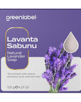 Greenlabel Lavender Soap Sebum Balancing Cleanser 120g