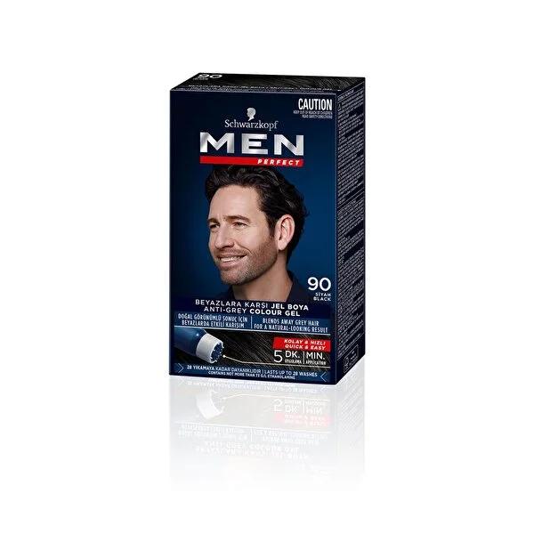 Men Perfect Black Hair Dye - Quick & Natural 50ml Men Perfect Black Hair Dye - Quick & Natural men's hair dye, black hair color, quick hair dye, natural hair color, hair dye for men, men's grooming, hair care, black hair dye, natural look hair dye, quick application hair dye