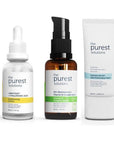 The Purest Solutions Skincare Set - Brightening, Moisturizing & Hydrating Benefits for Glowing Skin - Face Serum
