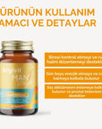 Argivit Men's Health Supplement - Stress Management, Energy & Hair Loss Prevention for Adult Men Argivit Men's Health Supplement for Stress & Energy Men's health supplement, Stress management, Energy booster, Hair loss prevention, Prostate support, Dietary supplement for men, Men's wellness, Health supplements, Adult men's health, Stress relief, Energy enhancement, Hair health, Prostate health