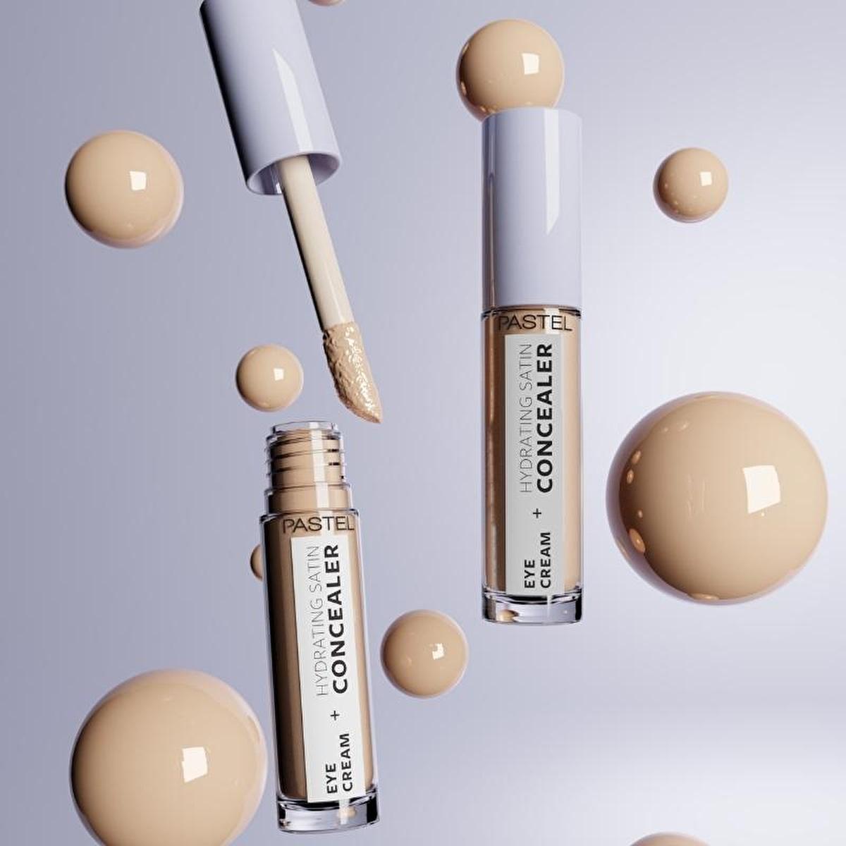 Pastel Eye Cream and Hydrating Satin Concealer Duo for Dark Circles - 0.15 fl oz Pastel Eye Cream & Concealer for Dark Circles eye cream, hydrating concealer, under-eye care, dark circle concealer, skincare for all skin types, makeup, cosmetics, beauty products, skincare routine, under-eye treatment, conceal dark circles, hydration, nourishment, radiant eyes, smooth appearance, long-lasting, compact size, on-the-go, daily skincare, beauty essentials