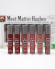 theBalm Meet Matte Hughes Special Delivery Lipstick Set: 6 Nude Liquid Lipsticks, Long-Lasting & Smudge-Proof Formula theBalm Meet Matte Hughes: Nude Liquid Lipstick Set liquid lipstick set, matte lipstick nude, long lasting lipstick, smudge proof lipstick, theBalm lipstick, mini lipstick set, nude lipstick set, makeup gift set, lipstick sampler, Meet Matte Hughes, lipstick set, matte lipstick, nude lipstick, long lasting, smudge proof, theBalm, mini lipstick, makeup gift, lipstick sampler, lip color, lip m
