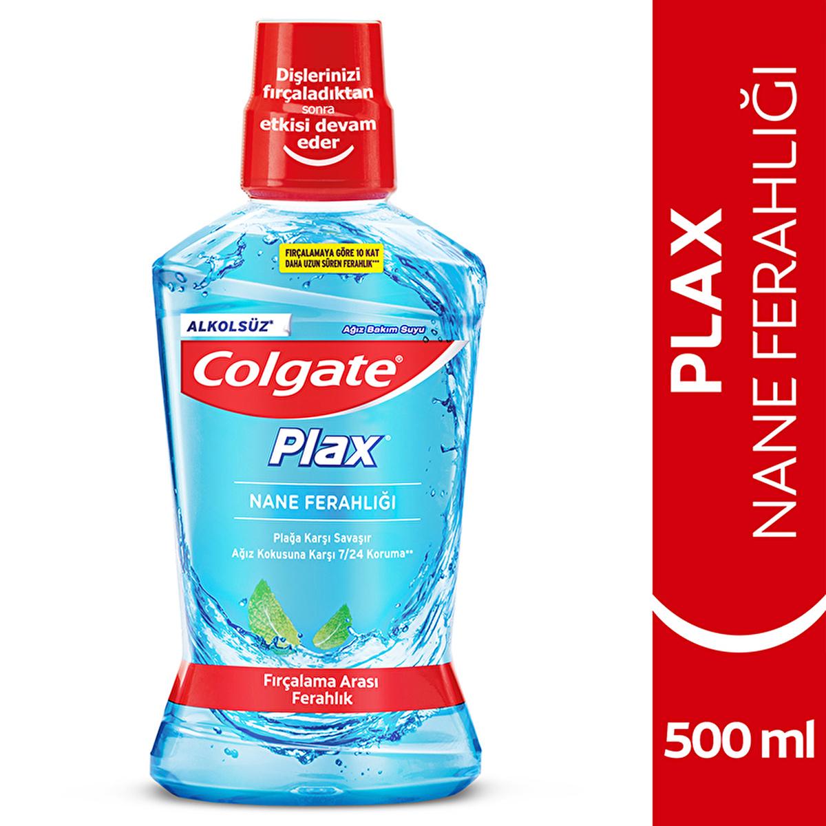 Colgate Plax Mouthwash for Plaque Protection & Fresh Breath - 16.91 fl oz Colgate Plax Mouthwash - Plaque Protection & Fresh Breath Colgate Plax Mouthwash, Oral Care, Plaque Protection, Fluoride Mouthwash, Mouthwash for Fresh Breath, Comprehensive Oral Hygiene, Gum Disease Prevention, Tooth Decay Protection, Clinically Proven Mouthwash, Fresh Breath, Healthy Gums