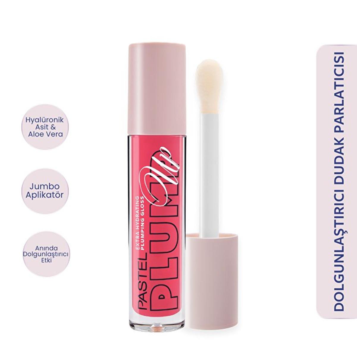 Pastel Profashion Plump Up Extra Hydrating Plumping Gloss 204 - Vegan Hydrating Lip Gloss for Dry Lips Pastel Hydrating Lip Gloss - Vegan & Cruelty-Free hydrating lip gloss, plumping lip gloss, vegan lip care, cruelty-free cosmetics, dermatologically tested lip gloss, lip moisturizer, vegan cosmetics, paraben-free, gluten-free, lip care, beauty products, skincare, cosmetic products
