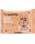 Fresh Up Mini Wet Wipes for Gentle Cleansing 20 Count
