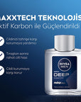 Nivea Men Deep Dimension Comfort After Shave Lotion - Soothes & Protects Sensitive Skin, Modern Masculine - Skin Care