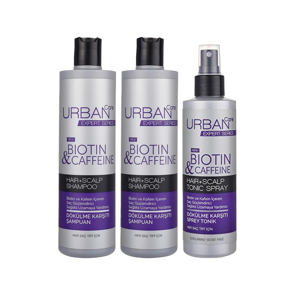 URBAN Biotin Shampoo and Hair Tonic Set - Nourishes, Strengthens, and Promotes Healthy Hair Growth URBAN Biotin Shampoo & Tonic Set for Hair Growth Biotin Shampoo, Hair Tonic, Hair Care Bundle, Hair Growth Products, Biotin Hair Care, Hair Loss Solution, Hair Strengthening, Healthy Hair, Hair Nourishment, Hair Care Routine, Biotin-based Hair Products, Hair Health Improvement