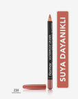 Flormar Waterproof Matte Lip Liner - Long Lasting, High Pigment, Vitamin Enriched - 234 Vanilla Souffle - view 4