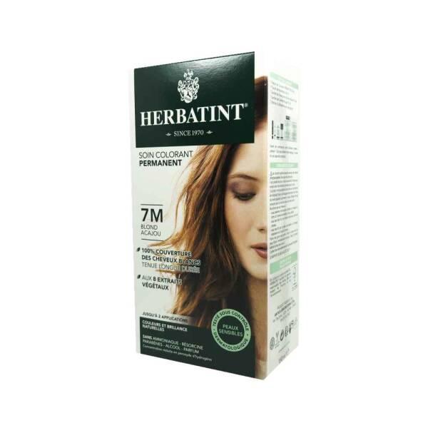 Herbatint 7M Mahogany Blonde Hair Dye: Natural, Ammonia & Paraben-Free Plant-Based Coloring Kit for Sensitive Scalp - image 3