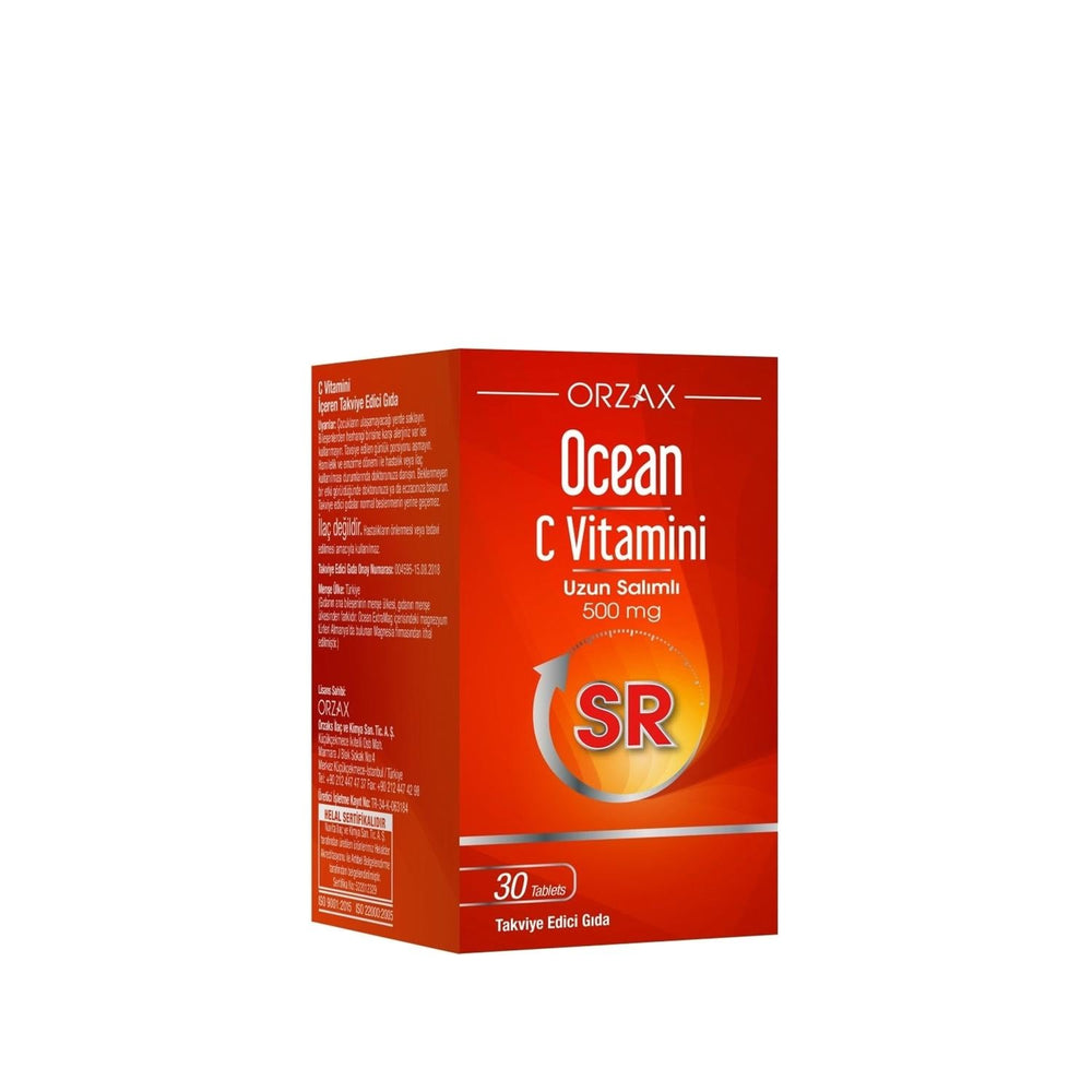 Ocean Vitamin C-SR Sustained Release Vitamin C Supplement for Adults - 30 Tablets, Immune System Support - image 5