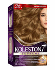 Wella Koleston Supreme 7/0 Kumral: Brown Hair Dye Kit with Oil Care - Rich Color, 100% Gray Coverage, and Long-Lasting Shine Wella Koleston: Brown Hair Dye Kit w/ Oil Care - Vibrant Color hair dye, hair color, at home hair color, kumral saç boyası, brown hair dye, hair coloring kit, hair treatment, oil care for hair, color activating cream, Wella Koleston, hair coloring, home hair dye, hair care, hair shine, gray coverage, long lasting hair color, vibrant hair, healthy hair, hair repair, Plex technology, be