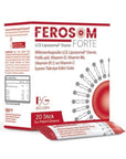 Ferosom Forte 20 Stick - Lipozomal Iron | 20 Sticks - Vitamin & Supplement