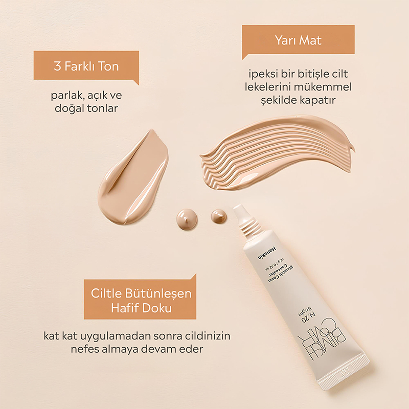 Hanskin Blemish Cover Concealer No21 Light Semi-Matte 12g