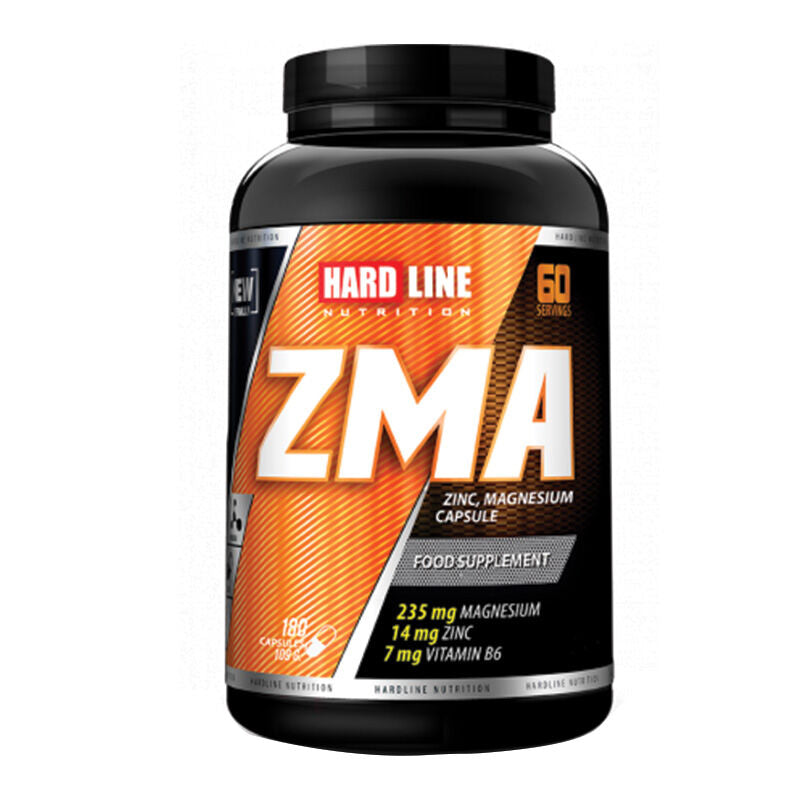 Hardline ZMA Dietary Supplement for Recovery 180 Capsules