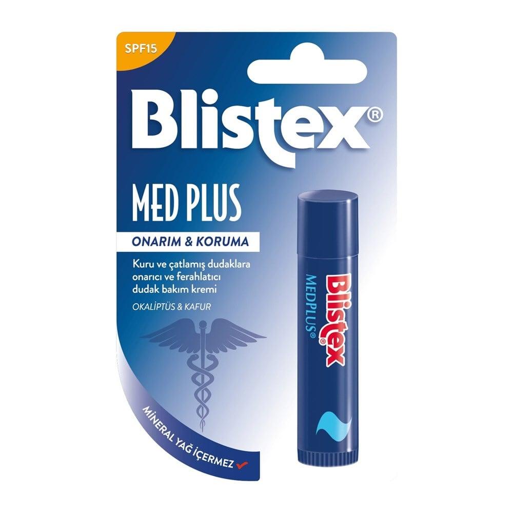 Blistex Med Plus Lip Stick - Moisturizing SPF15 Lip Care for Dry, Chapped Lips Blistex Med Plus Lip Stick - SPF15 Moisturizing Lip Care Blistex Med Plus Lip Stick, Lip Care Product, SPF15 Lip Balm, Moisturizing Lip Care, Dry and Chapped Lips Solution, Lip Protection, Sun Care for Lips, Hydrating Lip Balm, Lip Repair, Blistex, Cosmetic, Personal Care