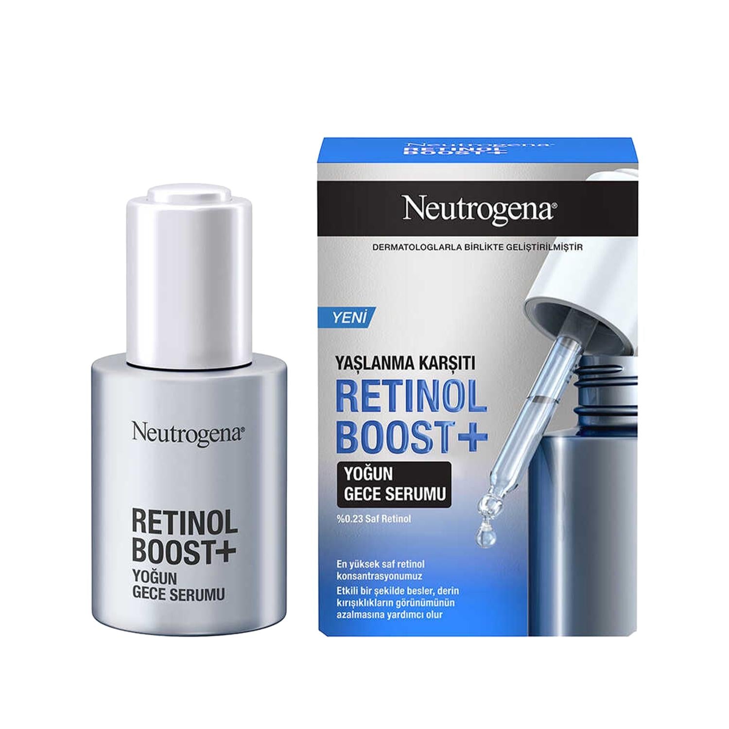 Neutrogena Neutrogena Retinol Boost Anti-Aging Night Serum 30ml - Stimulates Collagen, Reduces Fine Lines Neutrogena Retinol Boost Night Serum - Anti-Aging Skincare Neutrogena Retinol Boost, Anti-aging night serum, Retinol skincare, Nighttime skincare routine, Anti-aging serum 30ml, Skincare for aging skin, Retinol-based products, Neutrogena skincare, Youthful skin, Anti-wrinkle serum, Skincare routine, Dermatologically tested, Night serum, Retinol benefits, Anti-aging skincare, Skincare essentials, Beauty