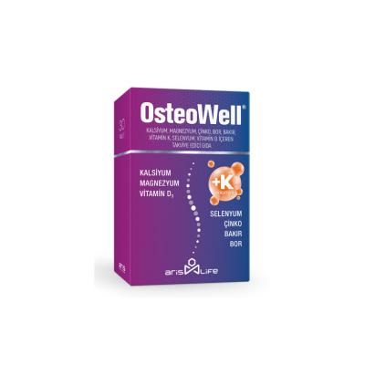 OsteoWell Dietary Supplement for Bone Health - 30 Tablets | Calcium, Vitamin D, Magnesium OsteoWell Bone Health Supplement - 30 Tablets Dietary Supplement, Bone Health, Calcium Supplement, Vitamin D Supplement, Magnesium Supplement, Zinc Supplement, Osteoporosis Prevention, Bone Density Support, Health Supplements, Nutritional Supplements, Preventive Healthcare, Bone Care, OsteoWell