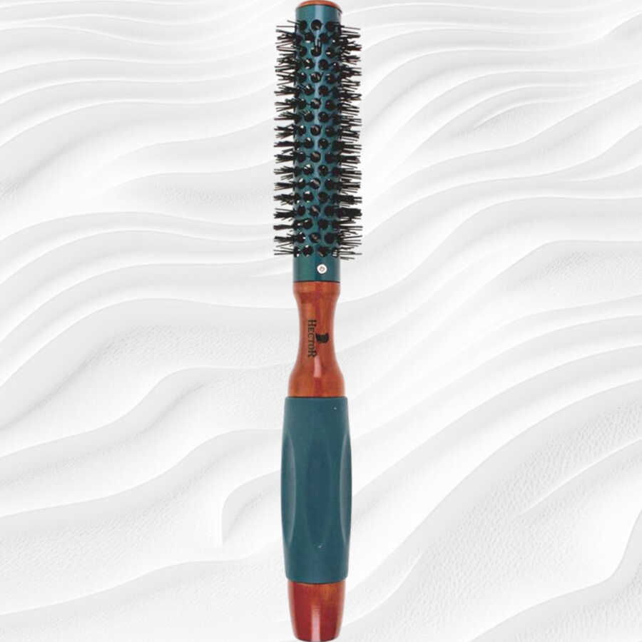 Hector Vente Green Hair Brush with Ventilated Design - 20 L