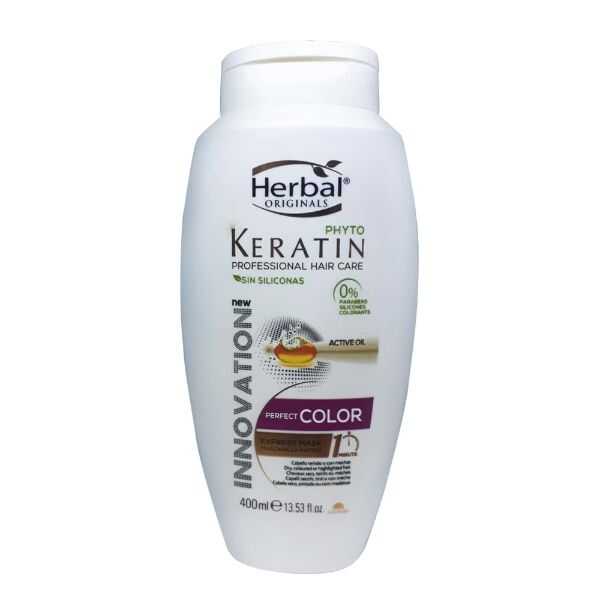 Herbal Phyto Keratin Perfect Color Hair Mask 400ml