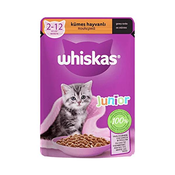 Whiskas Kitten Wet Food - 85g Pouch, Complete Nutrition for Kittens, High-Quality Ingredients, Supports Healthy Growth Whiskas Kitten Wet Food - Complete Nutrition for Kittens kitten wet food, Whiskas kitten food, kitten nutrition, complete kitten diet, wet cat food for kittens, high-quality kitten food, kitten health, pet nutrition, cat food, kitten care, pet food, Whiskas, kitten diet, nutritious kitten food, convenient kitten meal
