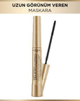 Loreal Paris Telescopic Gold Mascara - Long-Lasting, Volumizing Black Mascara for Lengthening and Separating Lashes Loreal Paris Telescopic Gold Mascara - Long-Lasting & Volumizing Loreal Paris Telescopic Gold Mascara, Long-lasting mascara, Volumizing mascara, Black mascara, Mascara for lengthening and separating lashes, Cosmetics, Eye Makeup, Beauty Products, Long-lasting makeup, Volumizing lashes, Dramatic lashes, Smudge-proof mascara, Clump-free mascara, Intense black pigment, Telescopic brush, Everyday