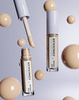 Pastel Makeup Eye Cream + Hydrating Satin Concealer: Brighten & Conceal Dark Circles - 24H Hydration for Radiant Eyes Pastel Makeup Eye Cream Concealer: Hydrate, Brighten, Conceal eye cream, hydrating concealer, dark circle concealer, under eye cream, brightening eye cream, satin finish concealer, eye cream for dark circles, hydrating eye concealer, best concealer for dark circles, eye cream and concealer combo, concealer, dark circles, eye bags, hydration, skincare, makeup, beauty, white flower extract, be