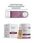 The Purest Solutions Exfoliating Fruit Enzyme Powder Peeling for Gentle Exfoliation and Natural Skincare - Hypoallergenic & Dermatologically Tested Exfoliating Fruit Enzyme Powder Peeling - Natural & Gentle Skincare Exfoliating fruit enzyme powder, Natural skincare products, Gentle exfoliation, Hypoallergenic skincare, Dermatologically tested products, Sensitive skin care, Skincare routine, Natural fruit enzymes, Papain, Bromelain, Paraben-free, Alcohol-free